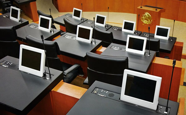 Зал заседаний Сената Республики Мексика